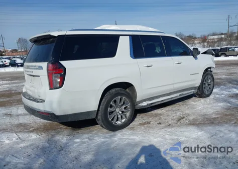 2021 Chevrolet Suburban 4Wd Lt z USA, uszkodzony, nr VIN 1GNSKCKD3MR356293